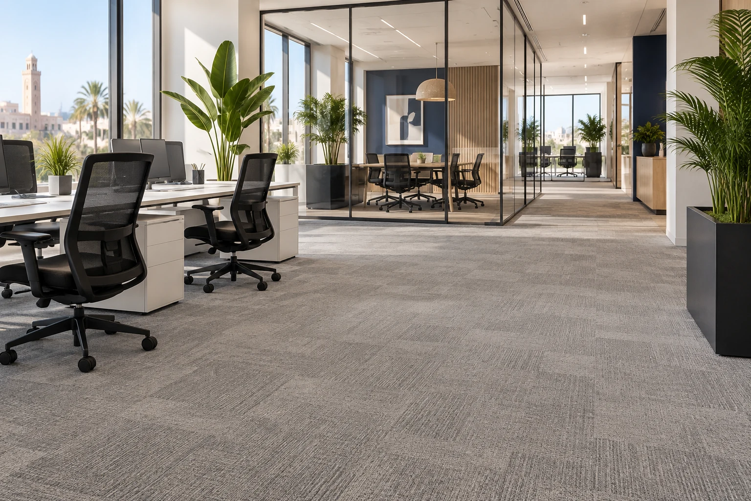 Bureaux – Moquettes - après
